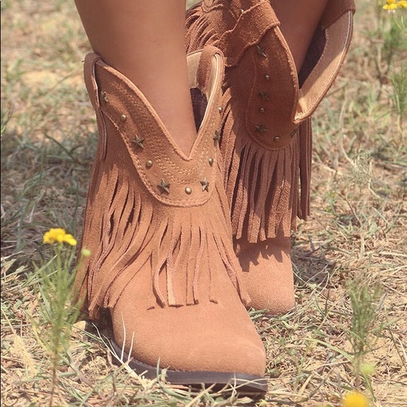 Free People Very Volatile Fringe Booties - Picture 1 of 8